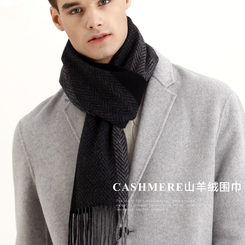 Pashmina Scarf Men Winter Stri - đánh giá và giá Wool Scarf Men