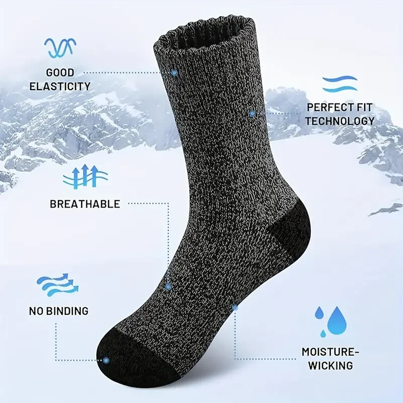 5 Pairs Merino Wool Socks for  - đánh giá và giá Thermal Sock Wool
