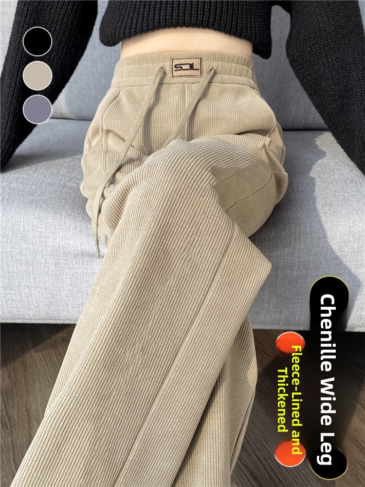 Thiened Corduroy Wide Leg Pant - đánh giá và giá Corduroy Pant Warm