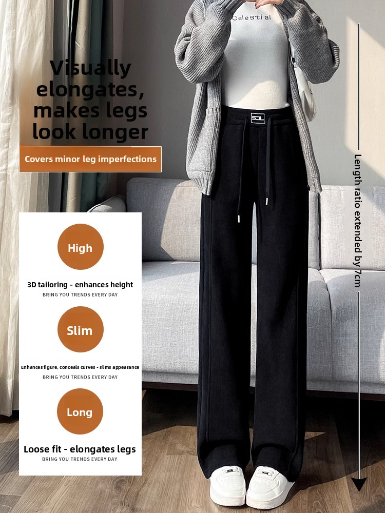 Thiened Corduroy Wide Leg Pant - đánh giá và giá Corduroy Pant Warm